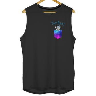 Tiny Pocket Rick Unisex Tank Top | Favorety