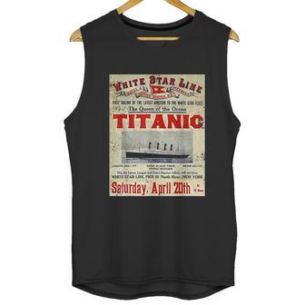 Titanic Sinking Titanic Gift Unisex Tank Top | Favorety AU