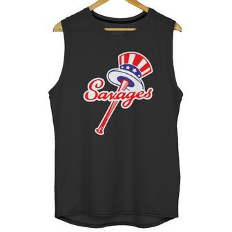 Tommy Kahnle Savages Shirt Unisex Tank Top | Favorety