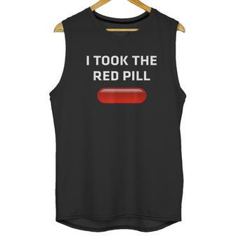 I Took The Red Pill Unisex Tank Top | Favorety UK