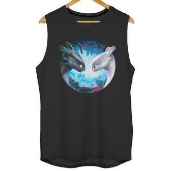 Toothless And Light Fury Unisex Tank Top | Favorety UK