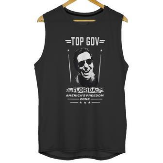 Top Gov Ron Desantis Top Gov Unisex Tank Top | Favorety