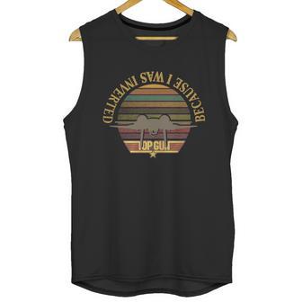 Top Gun Because I Saw Inverted Pilot Job Unisex Tank Top | Favorety CA