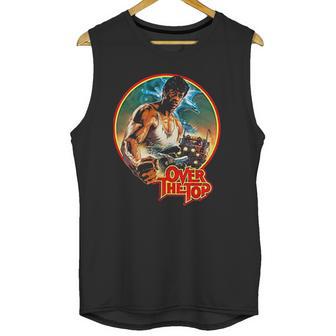 Over The Top Lincoln Hawk Stallone Retro Unisex Tank Top | Favorety DE