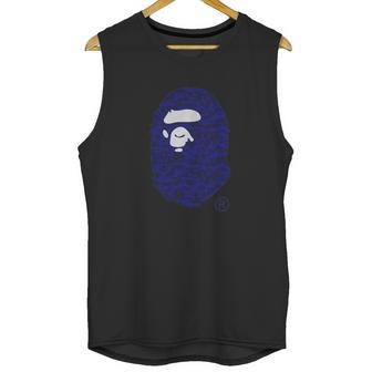 Top Selling - Bape Camo Blue T-Shirts - Mens T-Shirt Unisex Tank Top | Favorety