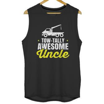 Tow Truck Driver Uncle Towing Car Pun Pickup Wrecker Gift Unisex Tank Top | Favorety CA