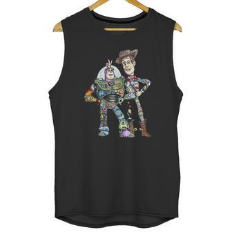 Toy Story Character Buzz Lightyear And Woody Unisex Tank Top | Favorety DE