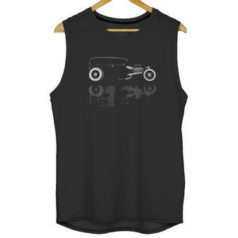 Traditional Hot Rod Sedan Tudor Fordor Ford Model A Unisex Tank Top | Favorety DE