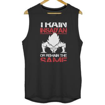 Train Insaiyan Or Remain The Sasme T-Shirt Unisex Tank Top | Favorety UK