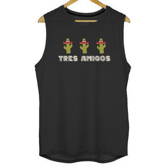 Tres Amigos Three Cacti 3 Friends Funny Trending Unisex Tank Top | Favorety DE