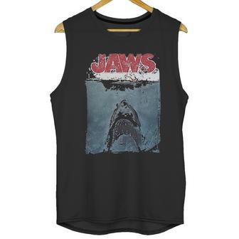 Trevco Jaws Title Unisex Tank Top | Favorety UK