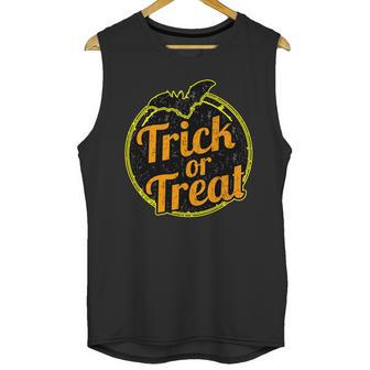 Trick Or Treat Bat Logo Unisex Tank Top | Favorety AU