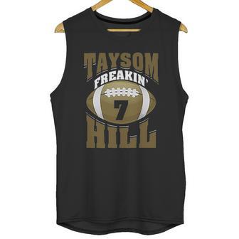 Truekool Taysom Freaking Footbal Unisex Tank Top | Favorety