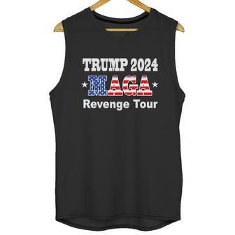 Trump 2024 Revenge Tour Graphic Design Printed Casual Daily Basic Unisex Tank Top | Favorety