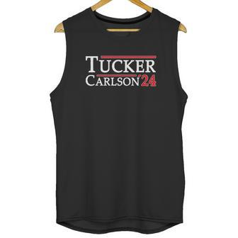 Tucker Carlson 24 2024 Unisex Tank Top | Favorety