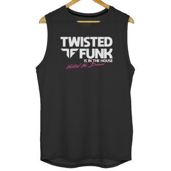 Twisted Funk Records Global Club Wear Black Unisex Tank Top | Favorety CA