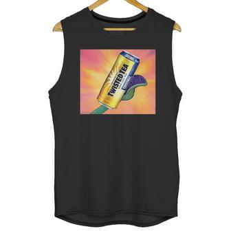 Twisted Tea Funny Cartoon Unisex Tank Top | Favorety