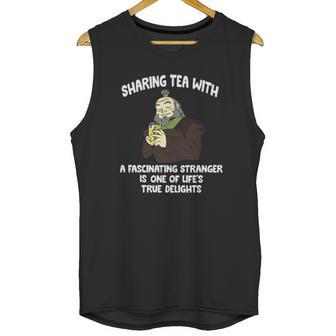 Twisted Tea Sharing Tea With A Fascinating Stranger Unisex Tank Top | Favorety UK