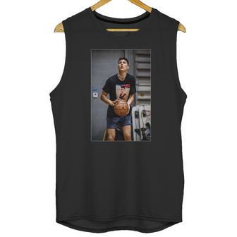 Tyler Herro Snarl Playing Basketball Unisex Tank Top | Favorety DE