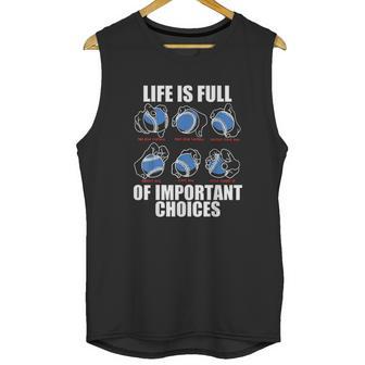 Types Of Baseball Pitches Life Choices Pitcher Player Gift Unisex Tank Top | Favorety CA