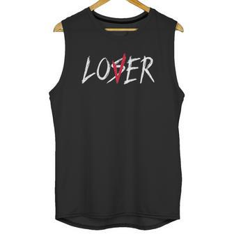 Ugp Campus Apparel Loser Or Lover Basic Unisex Tank Top | Favorety CA