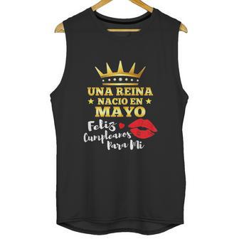 Una Reina Nacio En Mayo Unisex Tank Top | Favorety UK