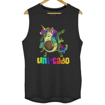 Uni Cado Dabbing Unicorn Avocado Unisex Tank Top | Favorety