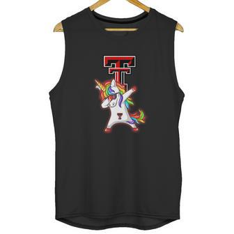 Unicorn Dabbing Texas Tech Fan Unisex Tank Top | Favorety DE