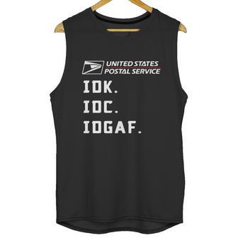 United States Postal Service Idk Idc Idgaf Shirt Unisex Tank Top | Favorety UK