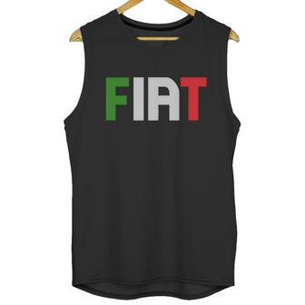 Uomo Fiat Stampa Verde Bianco Rosso Altri Colori C T-Shirt Unisex Tank Top | Favorety UK