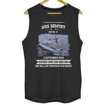 Uss Sentry Mcm3 Unisex Tank Top | Favorety DE