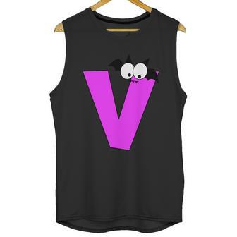 V Name Charater Dracula Halloween Quote Unisex Tank Top | Favorety DE