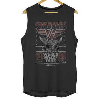 Van Halen 1980 Invasion Tour Soft Slim Fit Unisex Tank Top | Favorety AU