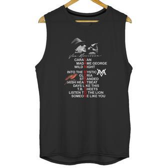 Van Morrison Print Unisex Tank Top | Favorety UK