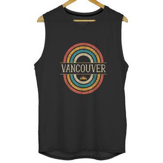 Vancouver British Columbia Canada Vintage Retro 80S Bc Unisex Tank Top | Favorety AU