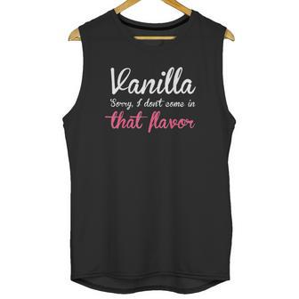 Vanilla Sorry Flavor Kink Unisex Tank Top | Favorety DE