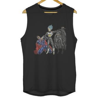 Vegeta Superman Batman Shirt Unisex Tank Top | Favorety DE