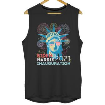 Victory Inauguration Celebration Vintage Distressed Unisex Tank Top | Favorety