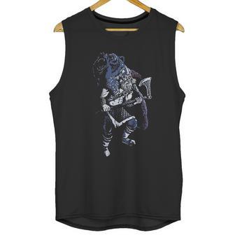 Viking Berserker Bear Spirit Valhalla Norse Nordic Mythology Warrior Unisex Tank Top | Favorety UK