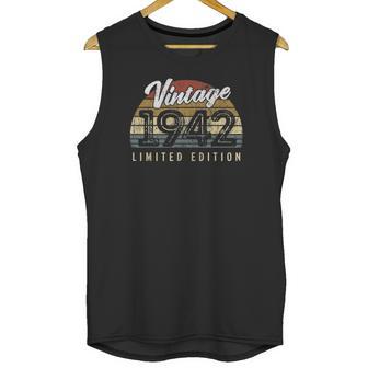 Vintage 1942 Limited Edition 80 Years Old 80Th Birthday Unisex Tank Top | Favorety DE