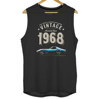 Vintage 1968 Corvette Unisex Tank Top | Favorety AU