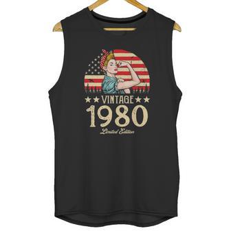 Vintage 1980 Limited Edition 1980 42Nd Birthday 42 Years Old Unisex Tank Top | Favorety AU