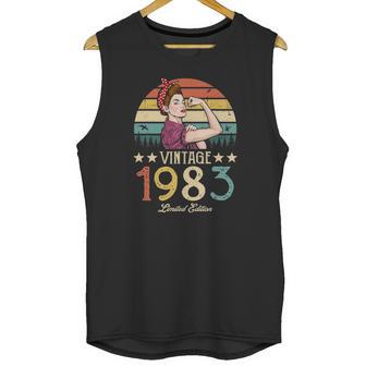 Vintage 1983 Limited Edition 1983 39Th Birthday 39 Years Old Unisex Tank Top | Favorety