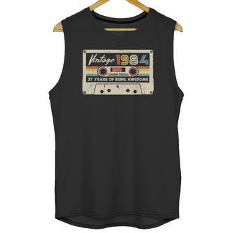 Vintage 1984 Retro Cassette 38Th Birthday 38 Years Old Unisex Tank Top | Favorety