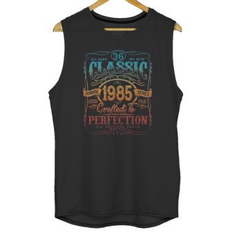 Vintage 1985 Limited Edition Gift 36 Years Old 36Th Birthday Unisex Tank Top | Favorety DE