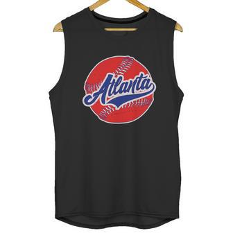 Vintage Atlanta Baseball Sports Logo Unisex Tank Top | Favorety AU