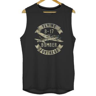 Vintage B17 Bomber Ww2 Plane Aviation Airplane Grunge Unisex Tank Top | Favorety DE