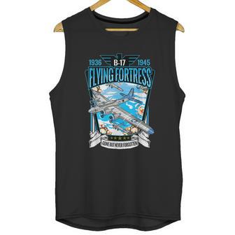 Vintage B17 Flying Fortress Ww2 Heavy Bomber Aviator Unisex Tank Top | Favorety CA