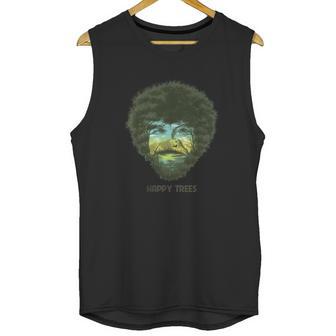 Vintage Bob Ross Happy Trees Multipe Exposure Unisex Tank Top | Favorety