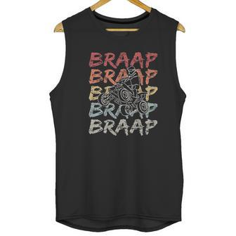 Vintage Braap Quad Biker Gift I Atv Four Wheeler Quad Bike Unisex Tank Top | Favorety AU